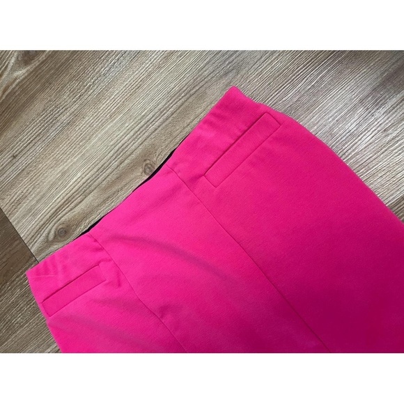 Vintage Y2K WORTHINGTON Hot Pink Mini Hot Pink Faux Pockets Elastic Skirt Size M - Picture 2 of 8